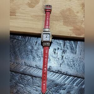 Brighton‎ Waterford reversible black to red watch